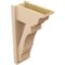 Ekena Millwork 8-in W x 16-in D x 28-in H Balboa Trad Rough Cedar Woodgrain TimberThane Outlooker, Primed Tan OUTUR080X16X28BOA04RCPR - alternate 6